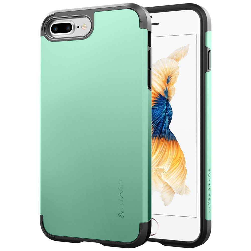 Luvvitt Ultra Armor Dual Layer Case for iPhone 7 Plus and 8 Plus - Teal