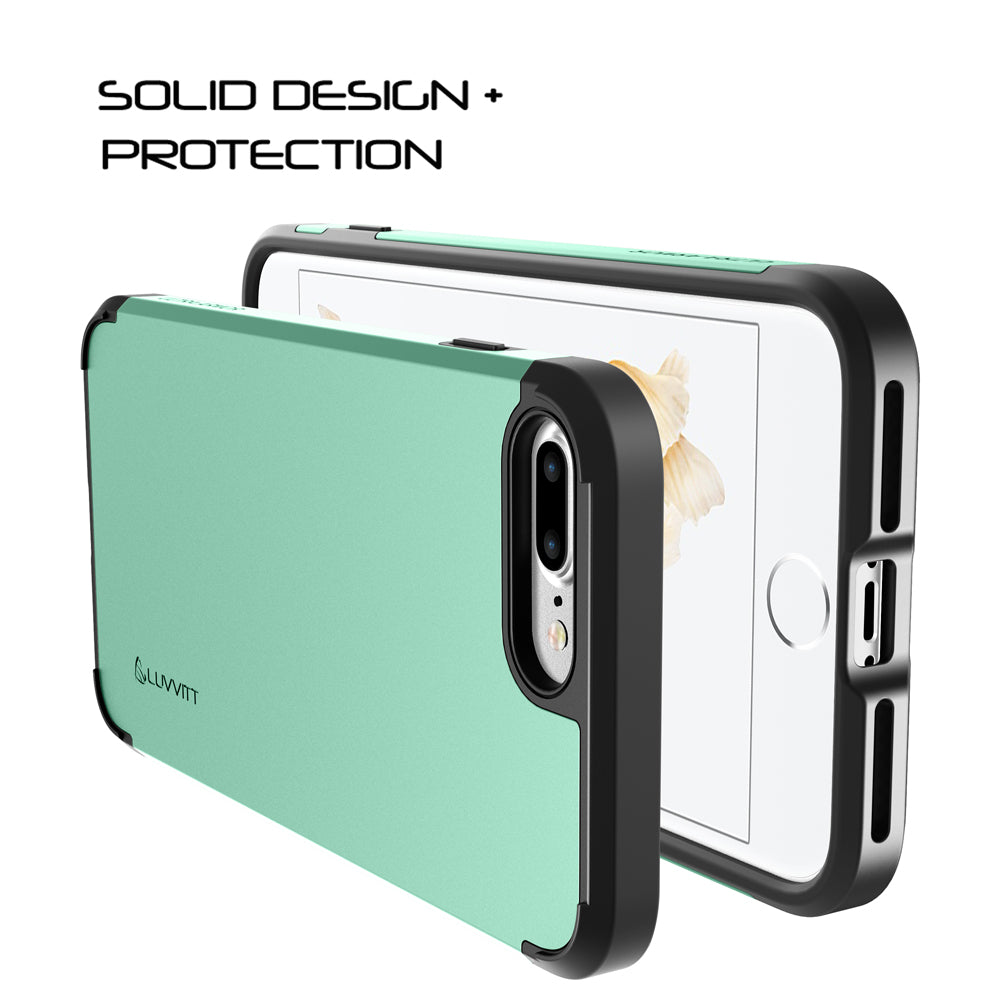Luvvitt Ultra Armor Dual Layer Case for iPhone 8 Plus - Green