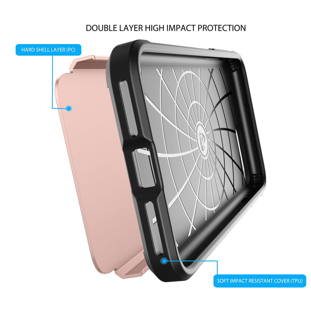 Luvvitt Ultra Armor Dual Layer Case for iPhone 7 Plus and 8 Plus - Rose Gold