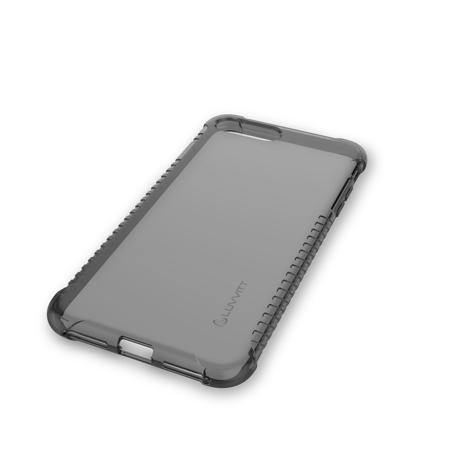 Luvvitt Clear Grip Flexible TPU Case for iPhone 7 Plus and 8 Plus - Black