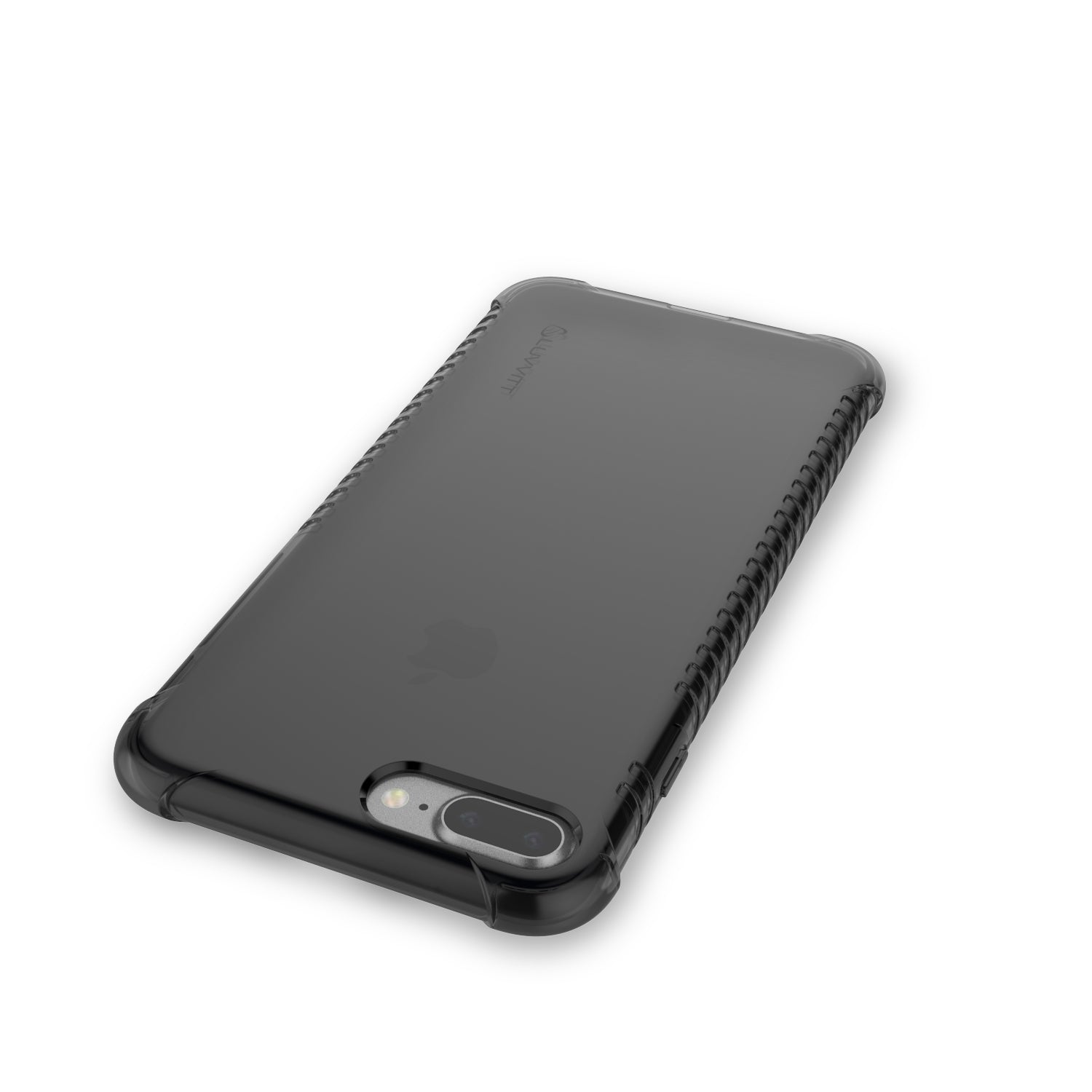 Luvvitt Clear Grip Flexible TPU Case for iPhone 7 Plus and 8 Plus - Black