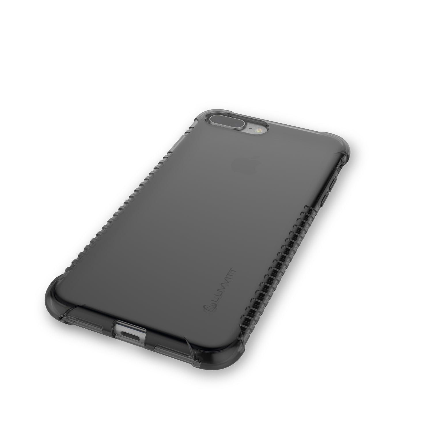 Luvvitt Clear Grip Flexible TPU Case for iPhone 7 Plus and 8 Plus - Black