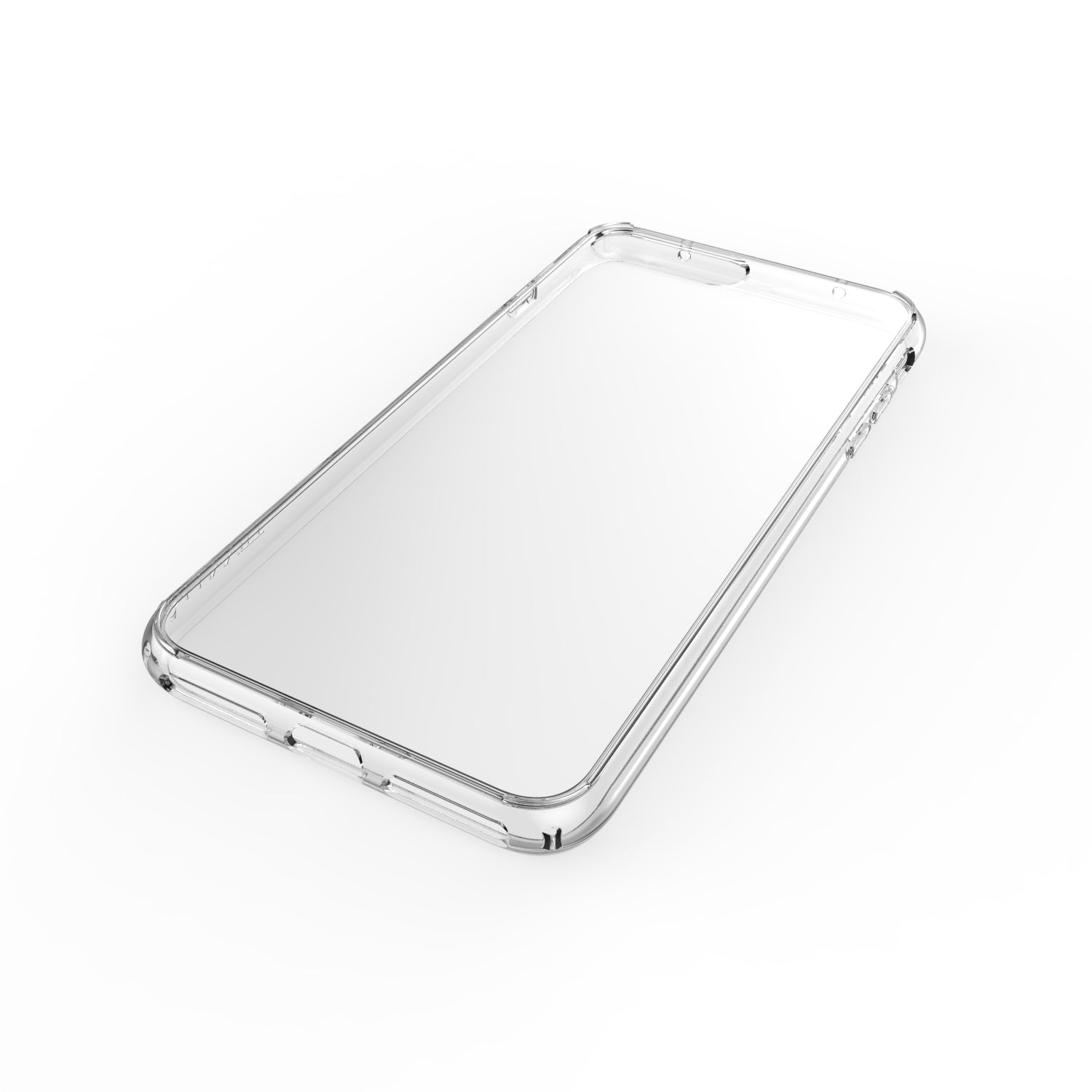 Luvvitt Clear View Hybrid Case for iPhone 7 Plus and 8 Plus - Crystal Clear