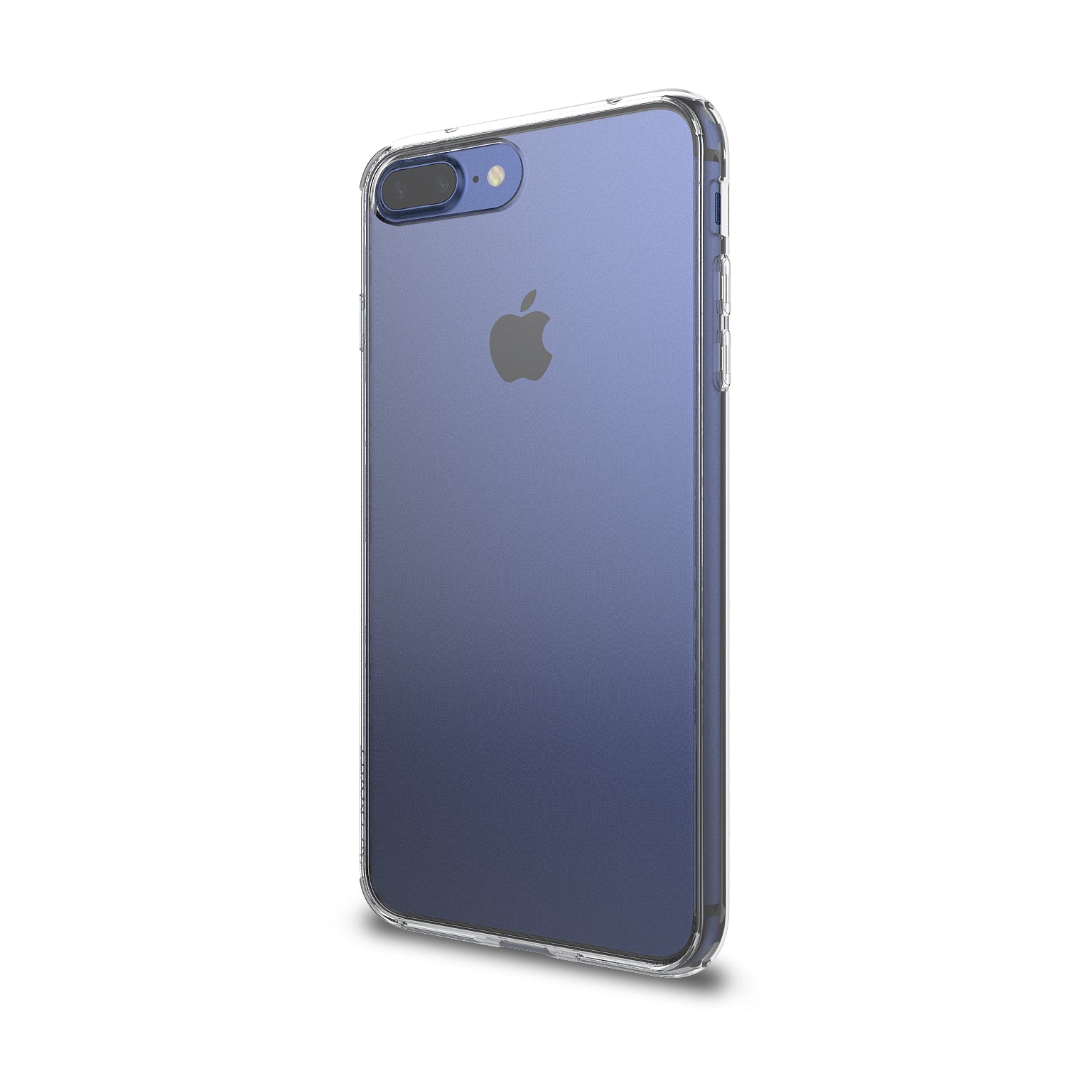 Luvvitt Clear View Hybrid Case for iPhone 8 Plus - Crystal Clear