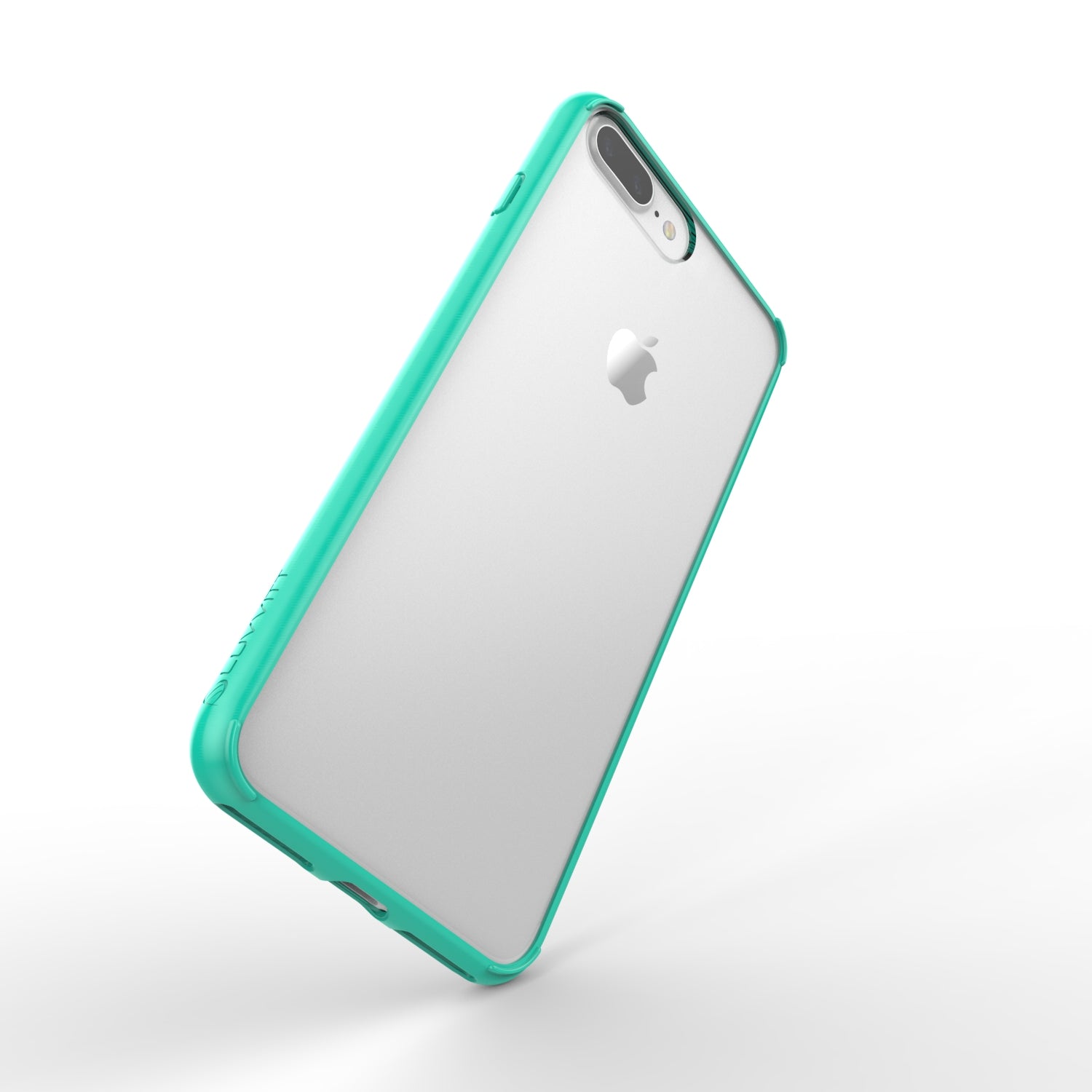 Luvvitt Clear View Hybrid Case for iPhone 7 Plus and 8 Plus - Teal