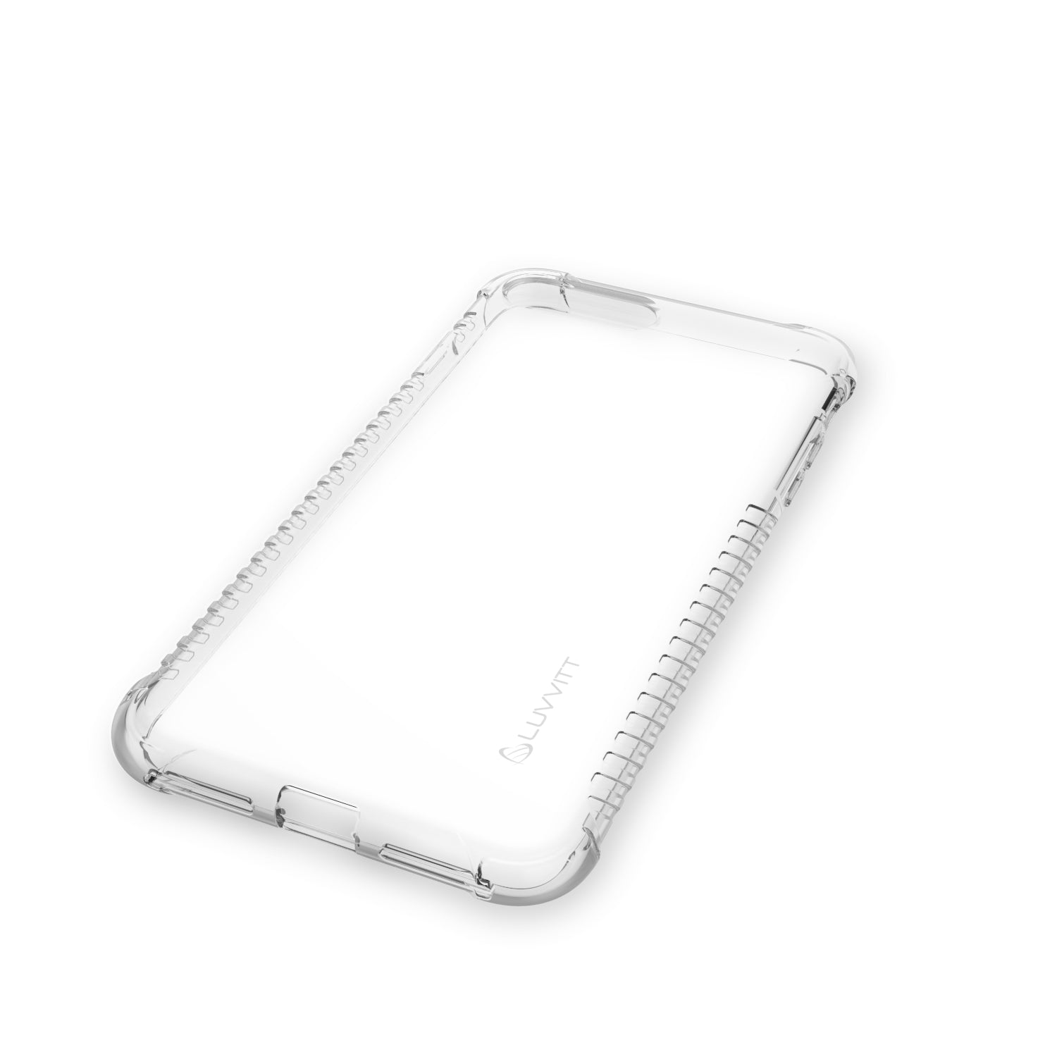 Luvvitt Clear Grip Case for iPhone 8 Plus - Crystal Clear