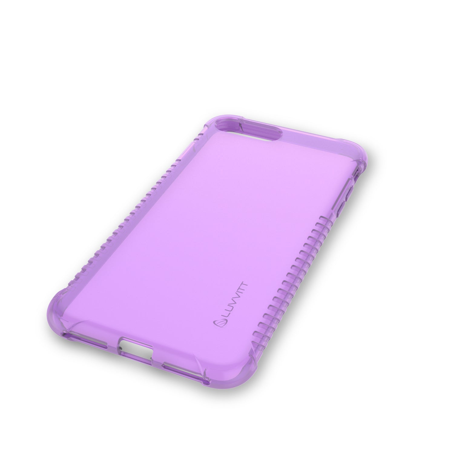 Luvvitt Clear Grip Flexible TPU Case for iPhone 7 Plus and 8 Plus - Violet