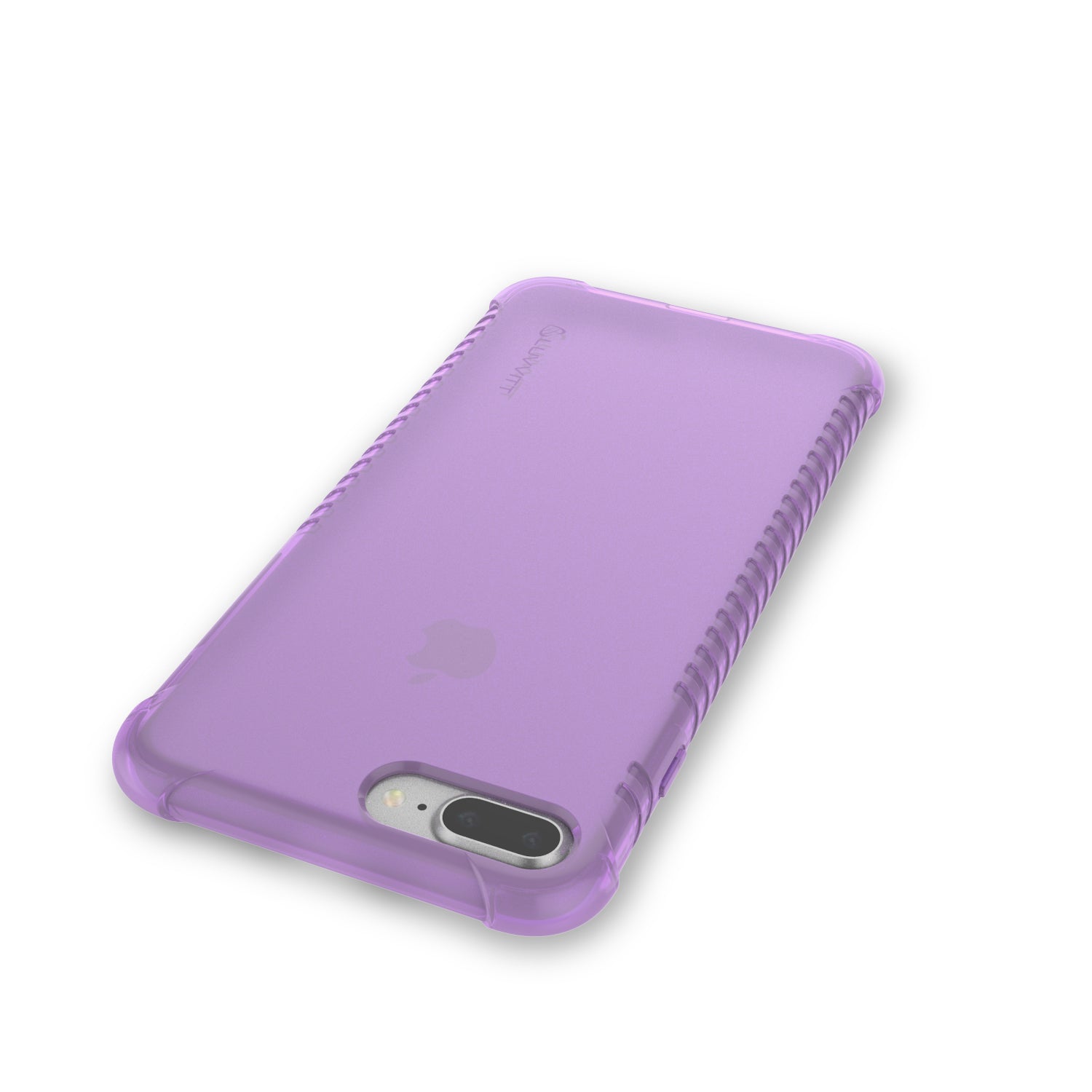 Luvvitt Clear Grip Flexible TPU Case for iPhone 7 Plus and 8 Plus - Violet