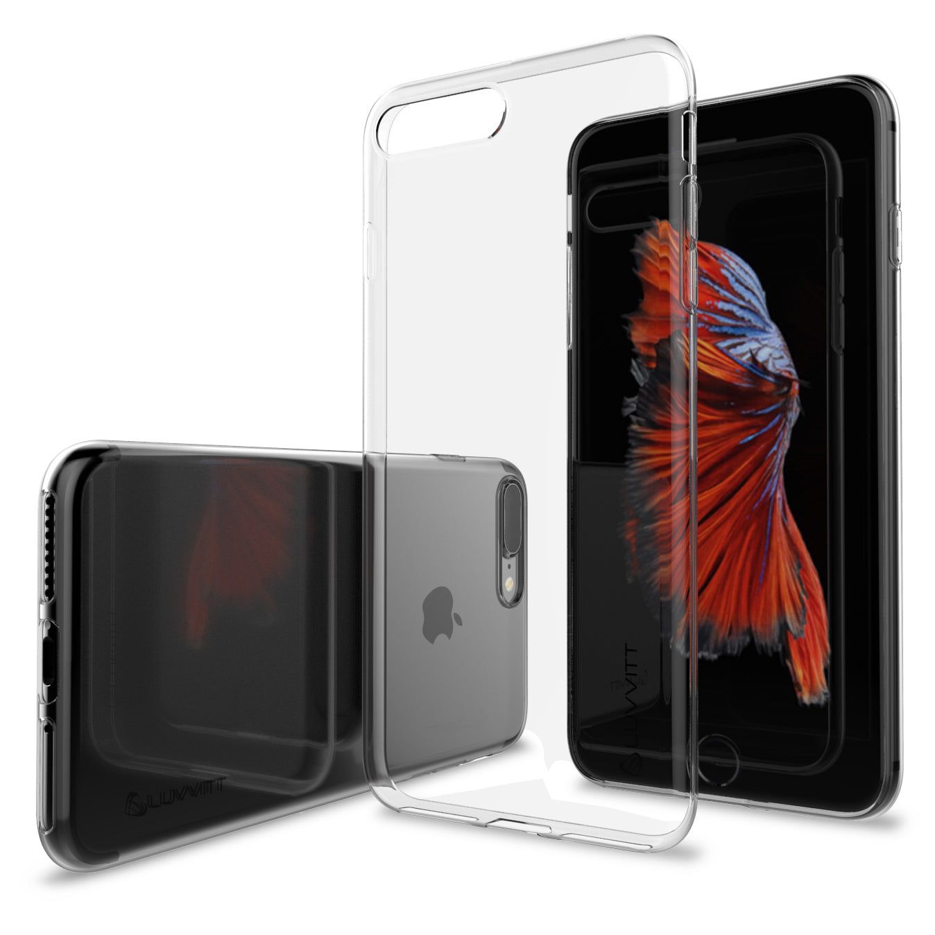 Luvvitt Ultra Slim Case for iPhone 8 Plus - Clear