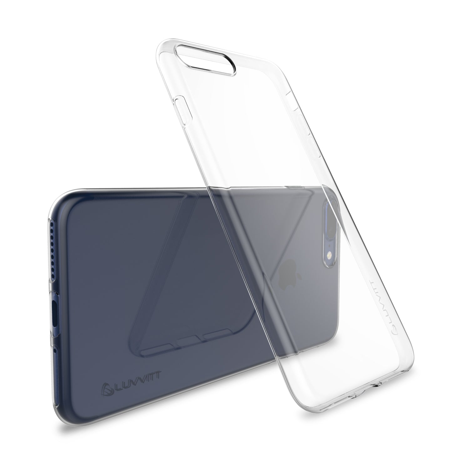 LUVVITT ULTRA SLIM Case for iPhone 7 PRO Soft TPU Rubber Back Cover - Clear