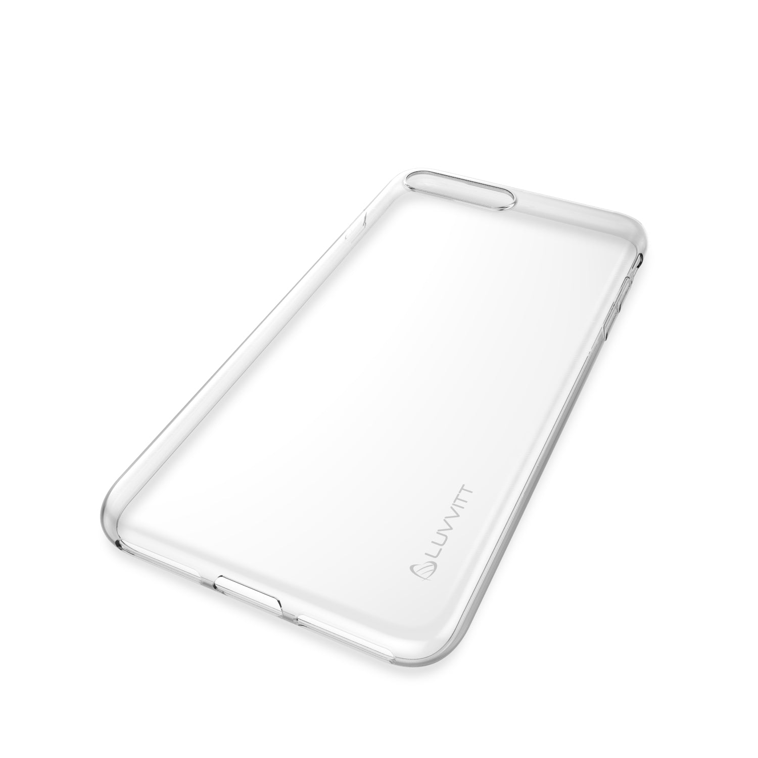 Luvvitt Ultra Slim Flexible TPU Case for iPhone 7 Plus and 8 Plus - Clear