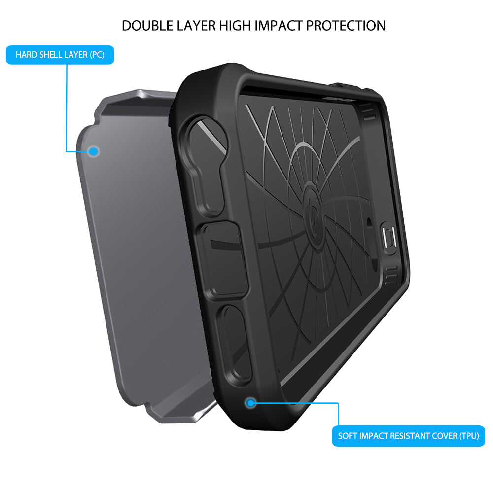 LUVVITT ULTRA ARMOR iPhone SE 2016 Case | Dual Layer Back Cover - Gunmetal