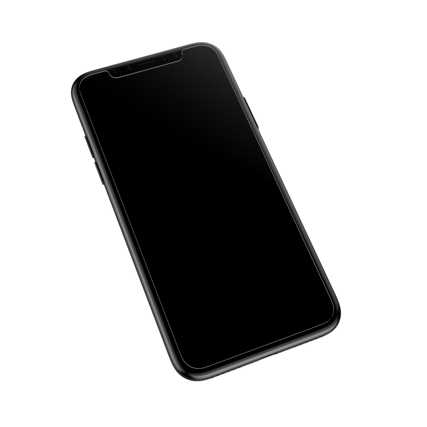 Luvvitt 2 Pack Tempered Glass Screen Protector  for iPhone XS / X Crystal Clear