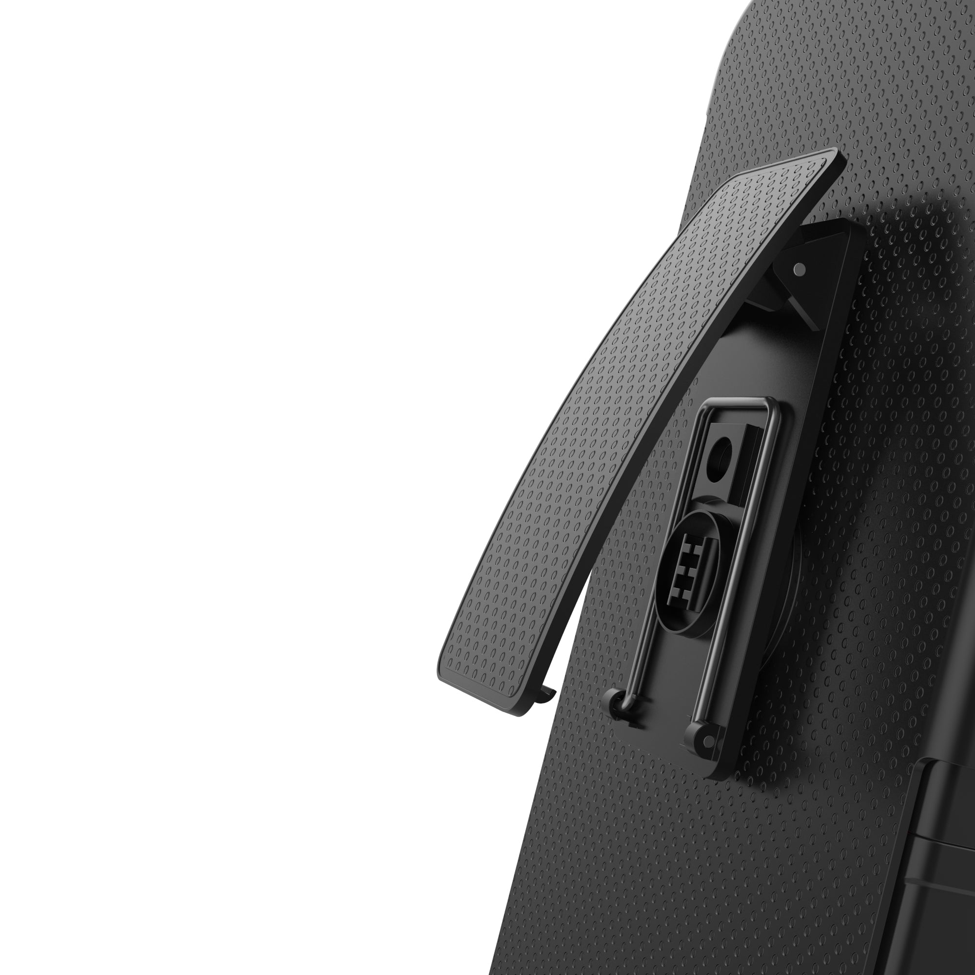 Luvvitt NCY iPhone XS Max Armor Case With Belt Clip Holster and Kickstand 6.5 Black