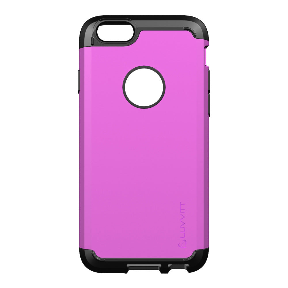 LUVVITT ULTRA ARMOR iPhone 6 / 6S Case | Dual Layer Back Cover - Purple