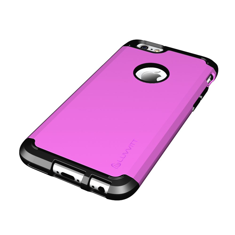 LUVVITT ULTRA ARMOR iPhone 6 / 6S Case | Dual Layer Back Cover - Purple