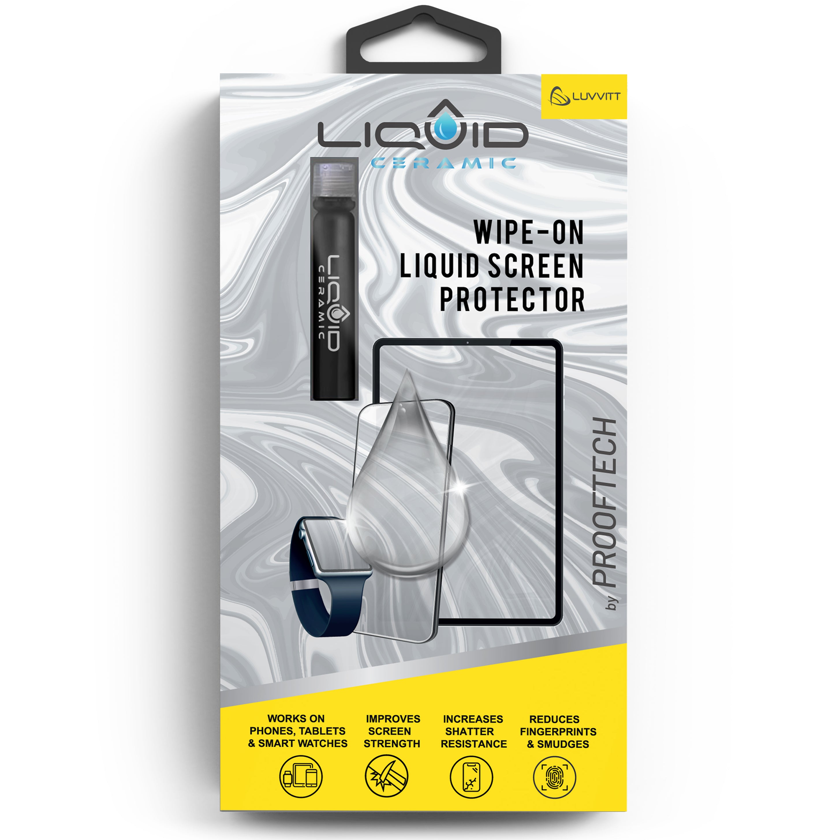 Liquid Ceramic Screen Protector for All Phones Tablets and Smart Watches - Bottle
