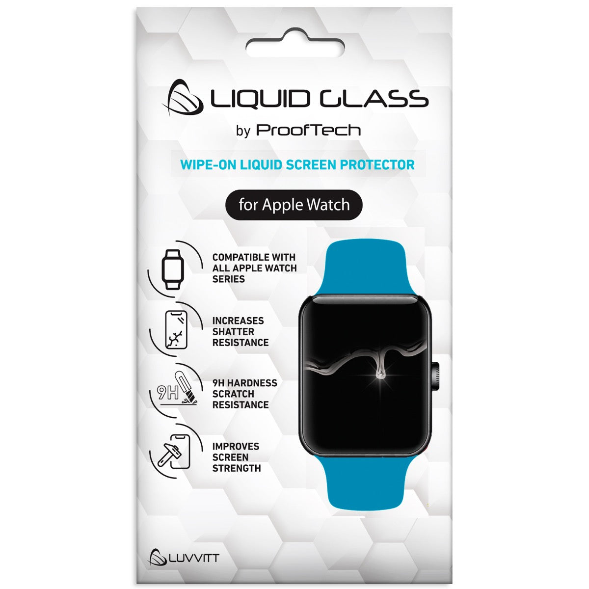 Liquid Glass Screen Protector with $150 Screen Protection for Apple Watch