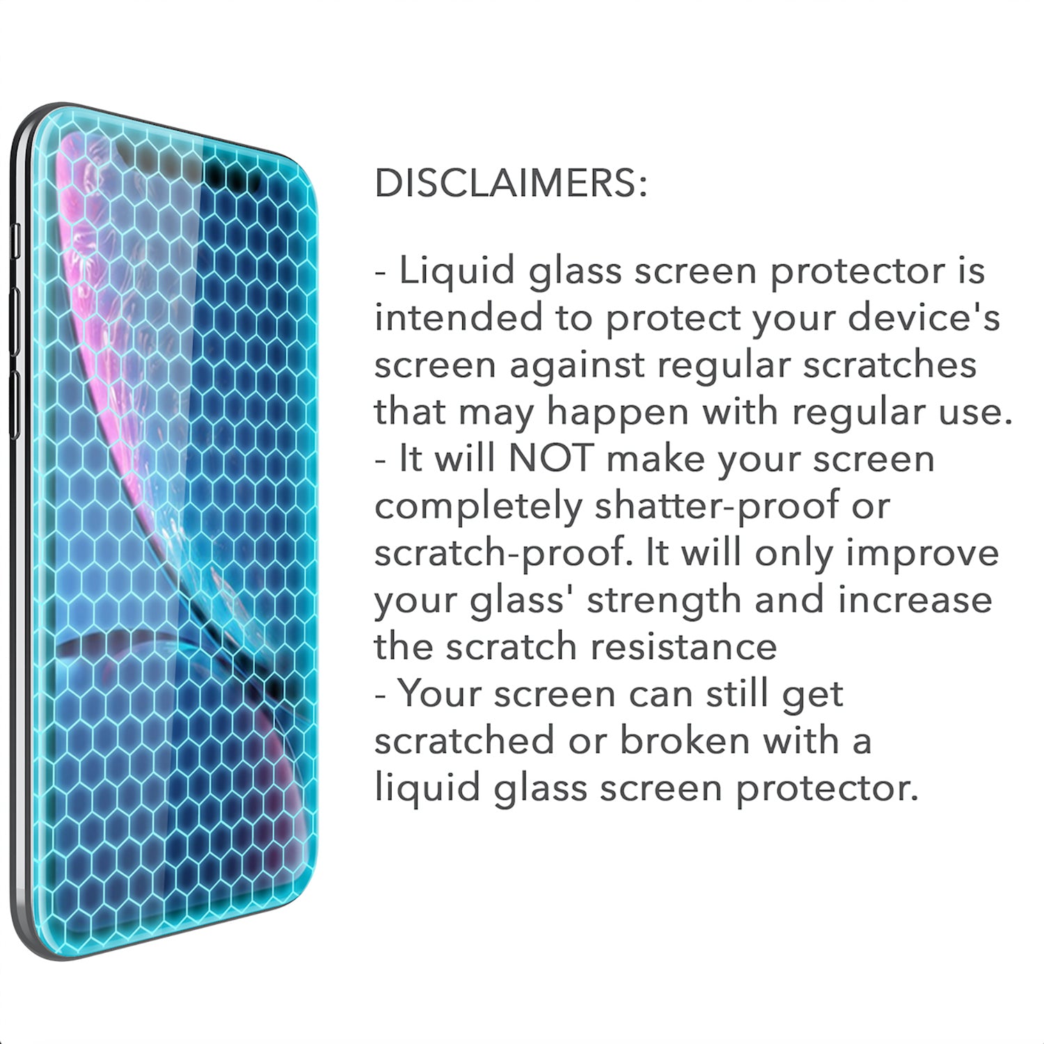 Luvvitt Clear View Case and Liquid Glass Screen Protector Set for Samsung Galaxy S20