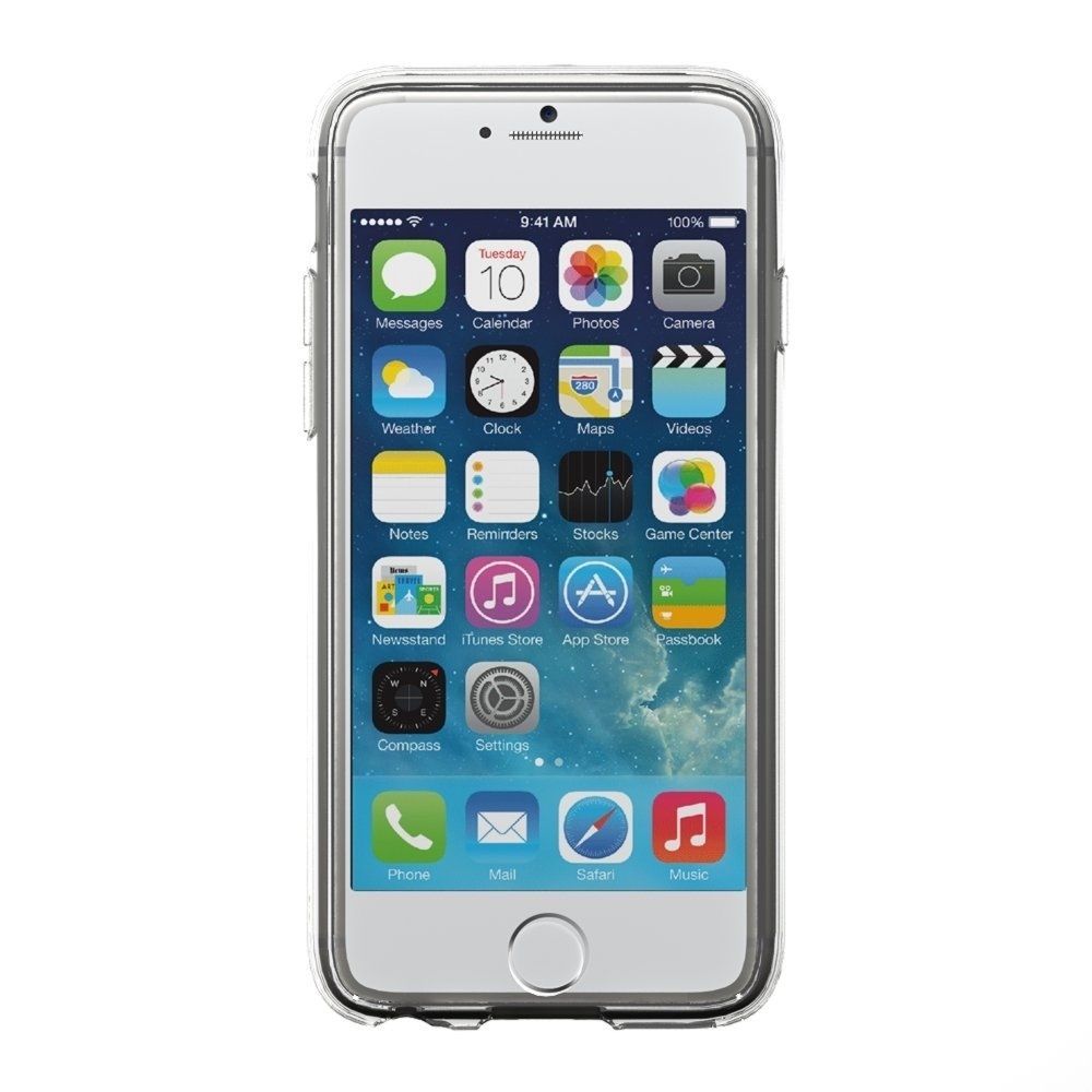 LUVVITT CLEARVIEW Case for iPhone 6/6s PLUS Back Cover for 5.5 inch Plus Clear