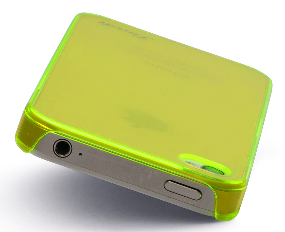 LUVVITT CRYSTAL VIEW UltraSlim Crystal Case for iPhone 4 & 4S - Yellow