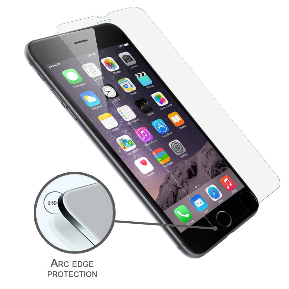 Luvvitt Tempered Glass Screen Protector for iPhone 7 and 8 - Crystal Clear