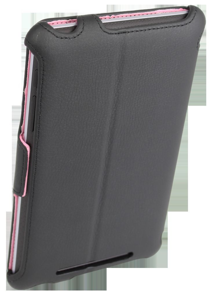 LUVVITT Premium Case for Google Nexus 7 (with Auto Sleep) - Black/Pink