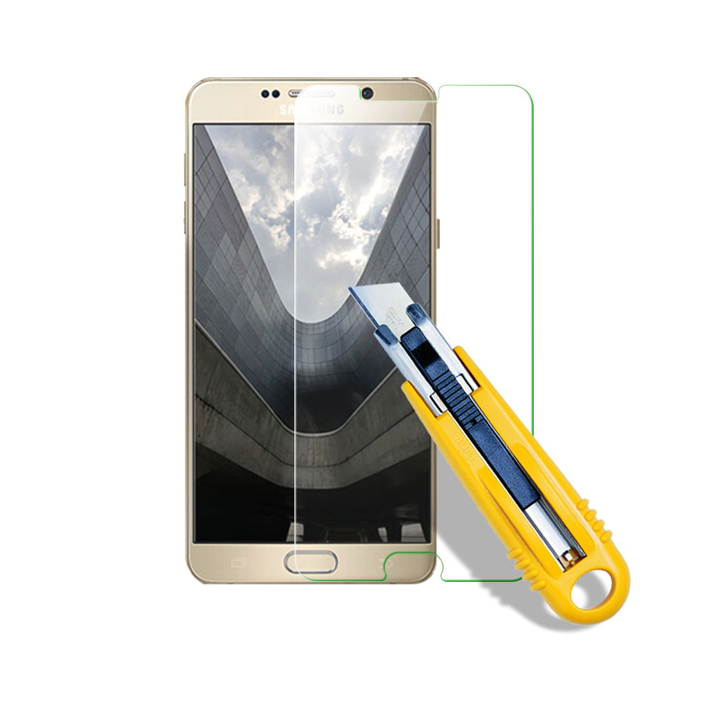 LUVVITT TEMPERED GLASS Screen Protector for Galaxy Note 5 with EASY APPLICATOR