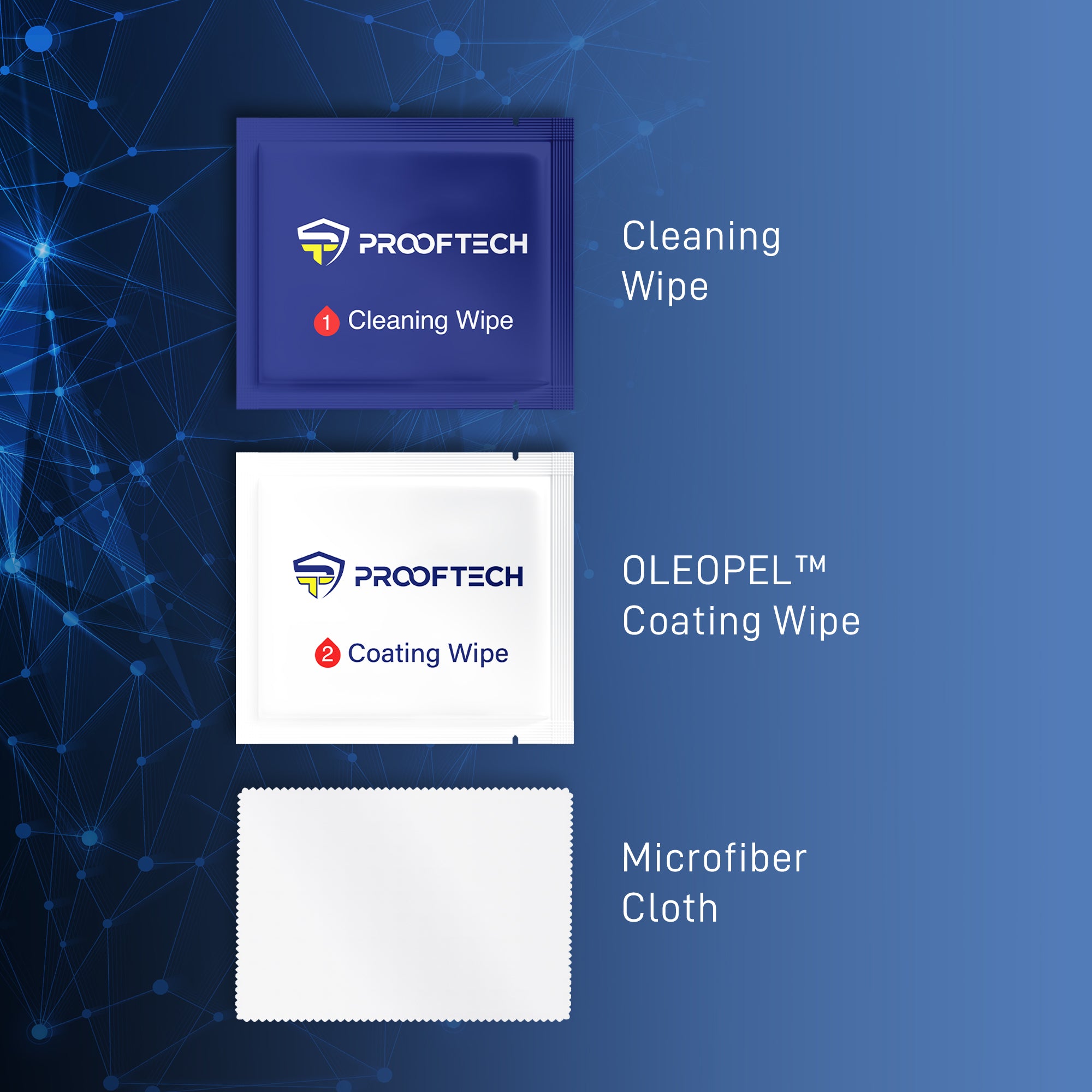 OLEOPEL Oleophobic Coating Kit for All Smartphones Tablets Smart Watches and Touch Screens