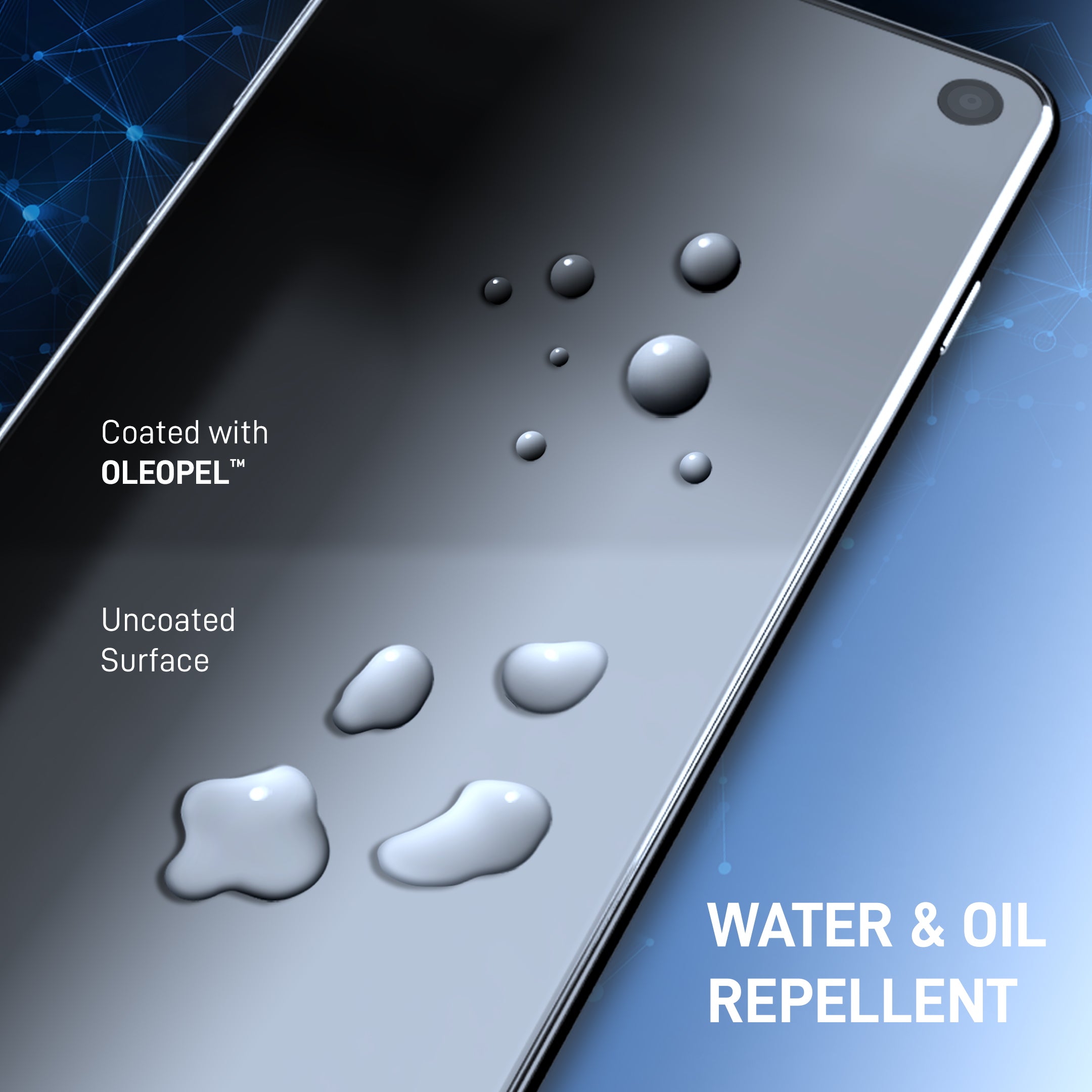 OLEOPEL Oleophobic Coating Kit for All Smartphones Tablets Smart Watches and Touch Screens - Bottle