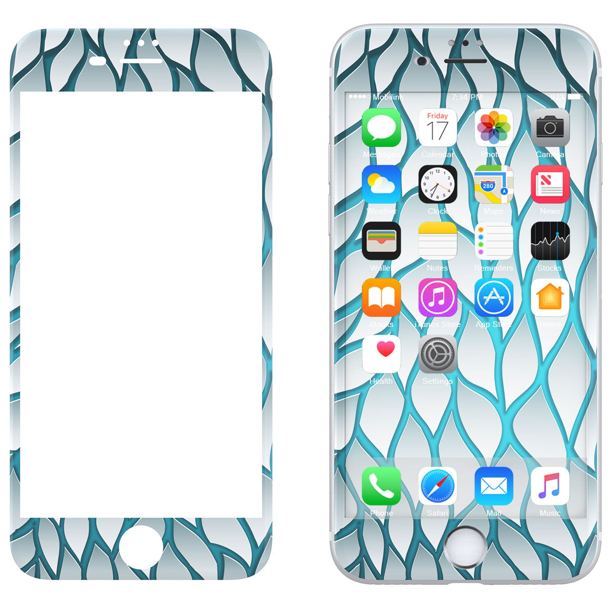 LUVVITT ARTOLOGY Tempered Glass Screen Protector for iPhone 7/8 - R004