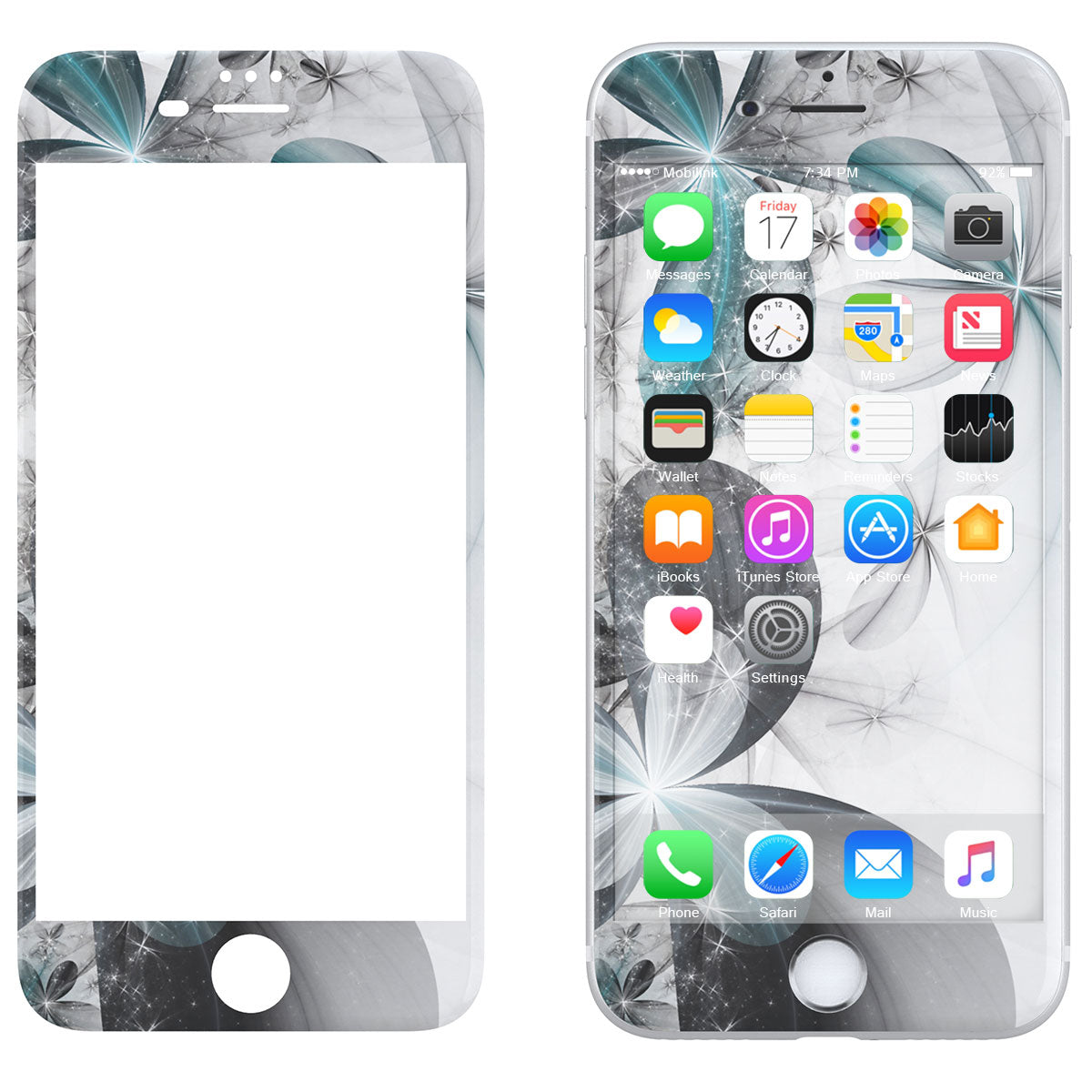 LUVVITT ARTOLOGY Tempered Glass Screen Protector for iPhone 7/8 Plus - P008