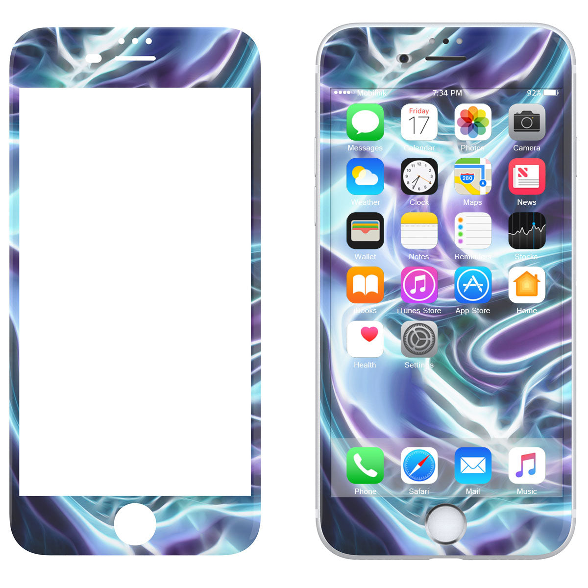 LUVVITT ARTOLOGY Tempered Glass Screen Protector for iPhone 7/8 Plus - P018