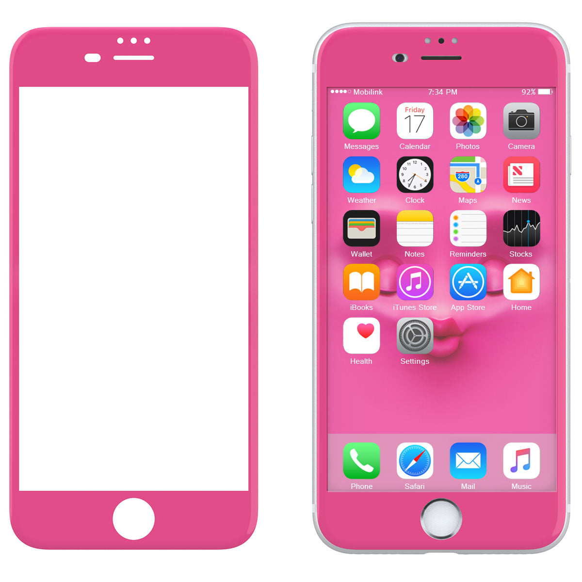 LUVVITT ARTOLOGY Tempered Glass Screen Protector for iPhone 7/8 Plus - P019