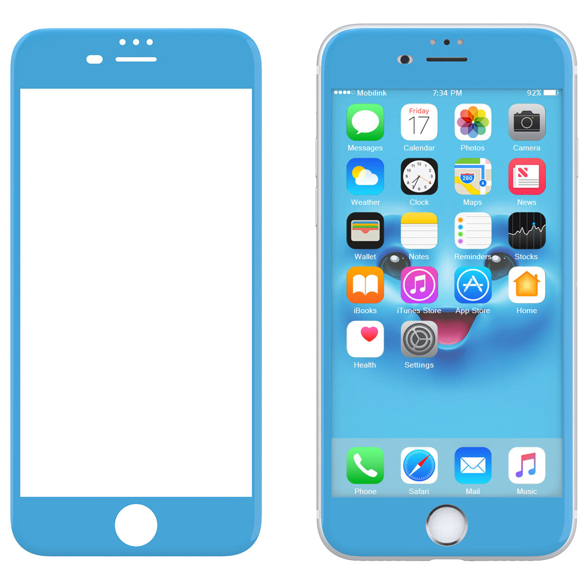 LUVVITT ARTOLOGY Tempered Glass Screen Protector for iPhone 7/8 Plus - P020