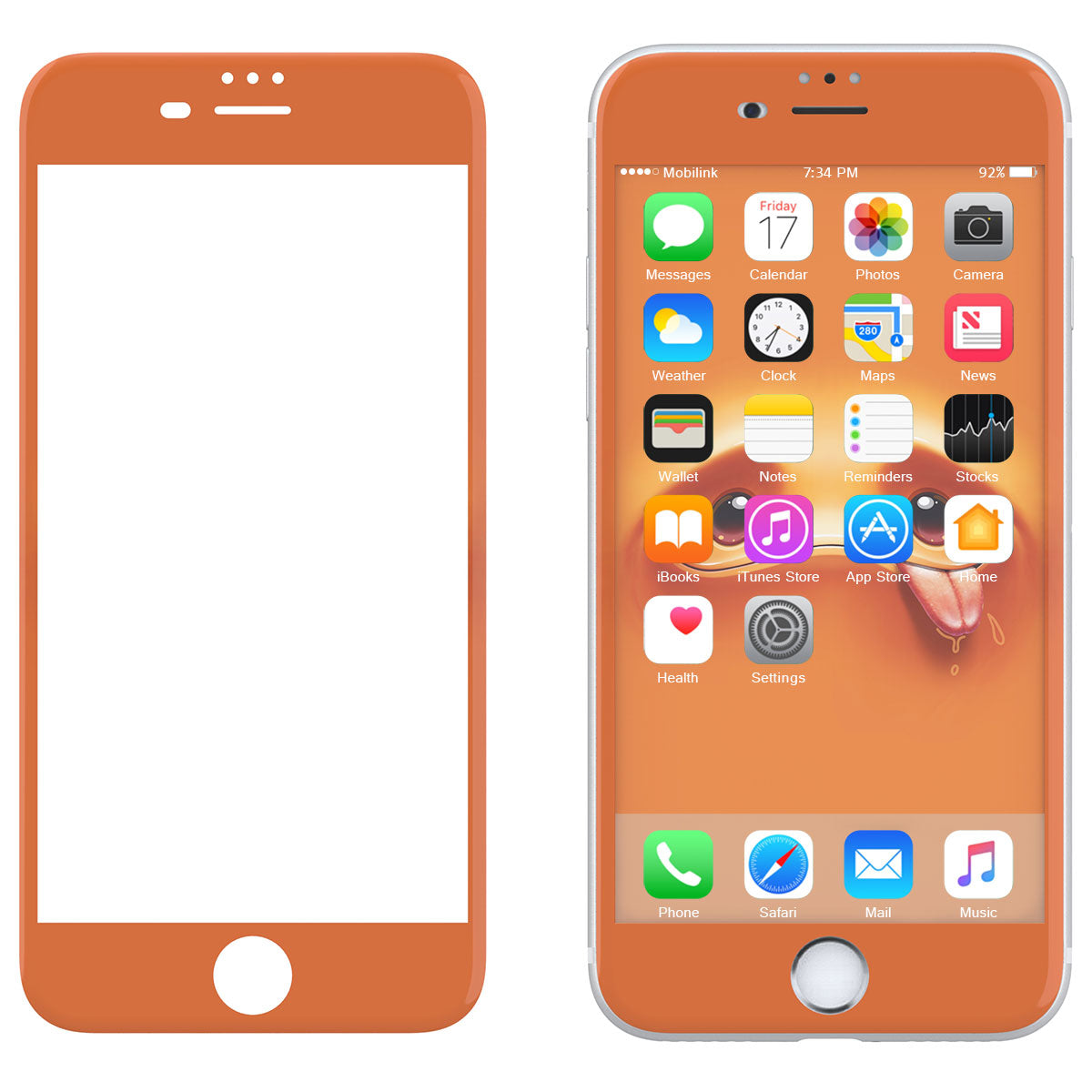 LUVVITT ARTOLOGY Tempered Glass Screen Protector for iPhone 7/8 Plus - P023