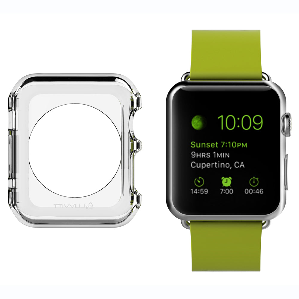 LUVVITT CRISTAL Apple Watch Case 42mm - Crystal Clear