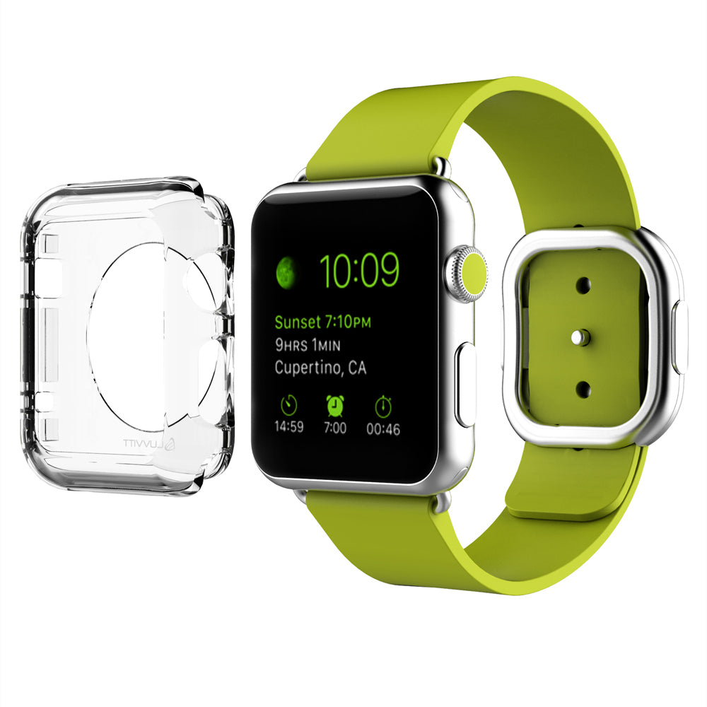 LUVVITT CRISTAL Apple Watch Case 42mm - Crystal Clear