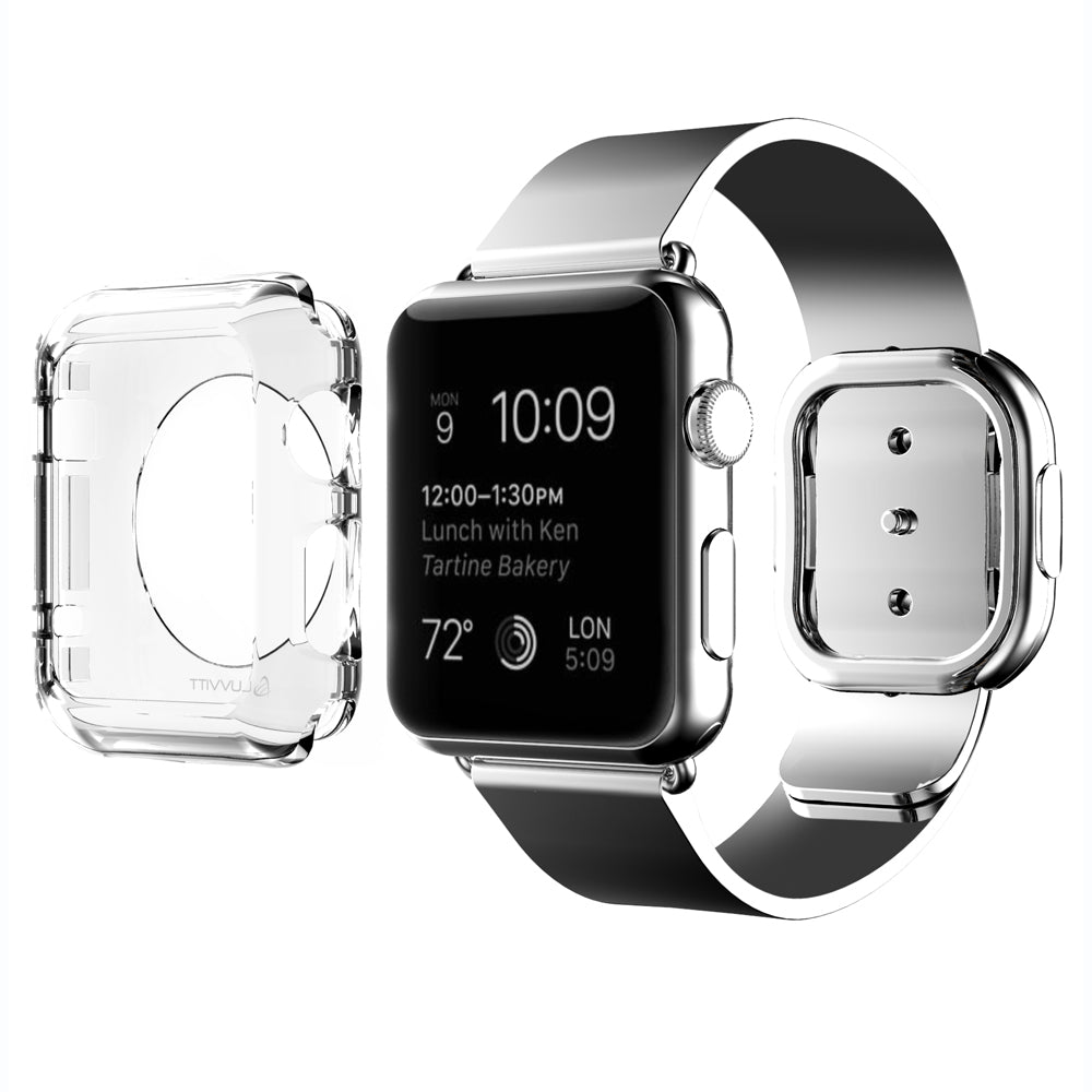 LUVVITT CRISTAL Apple Watch Case 38mm - Crystal Clear