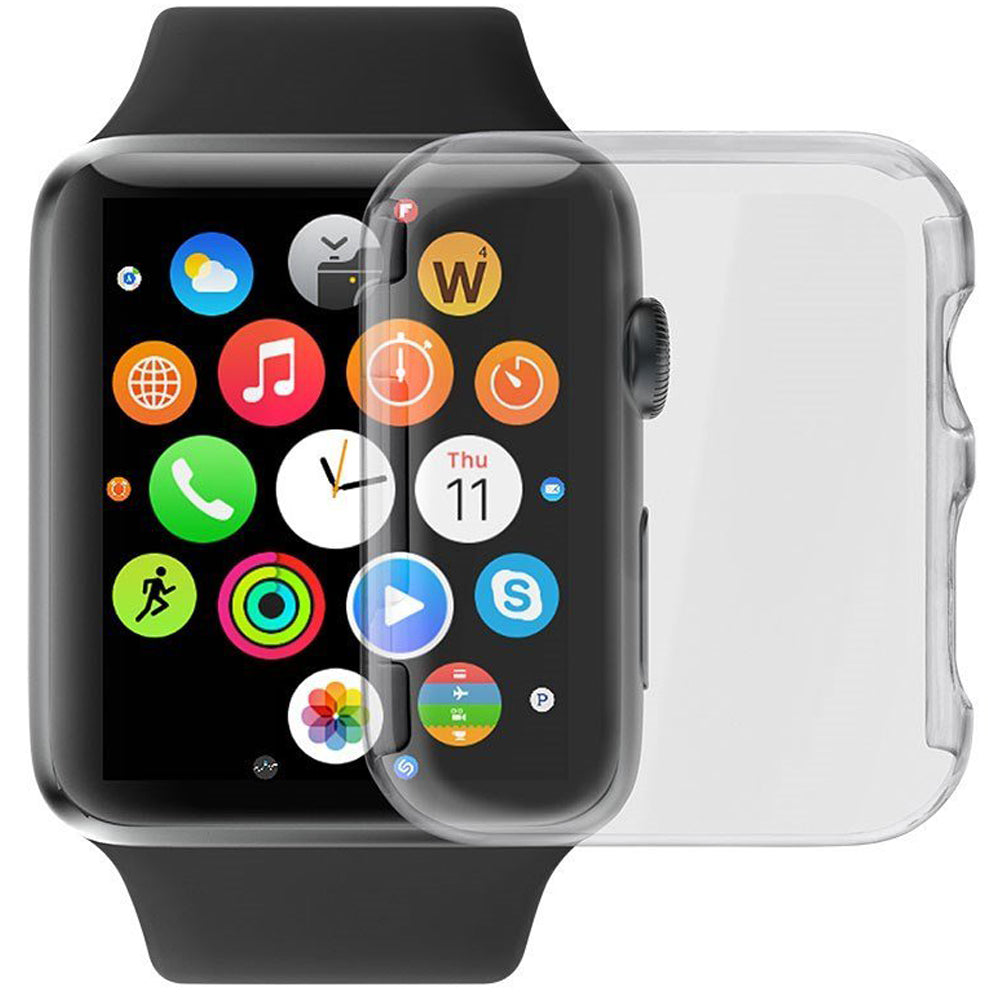 Apple Watch Series 2 Case, LUVVITT [Super Easy] Built-in Screen