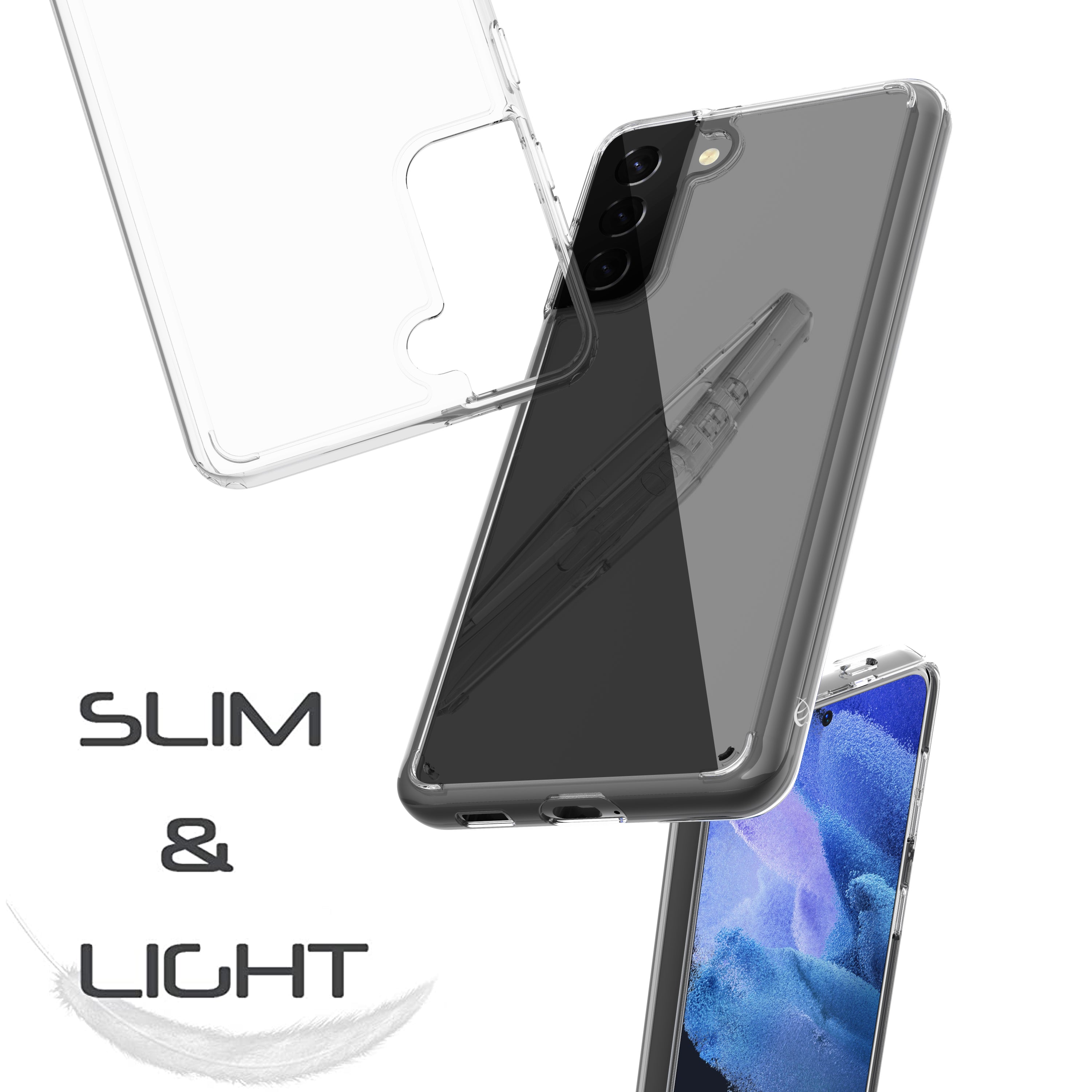Luvvitt Clear View Hybrid Case for Samsung Galaxy S21 Ultra