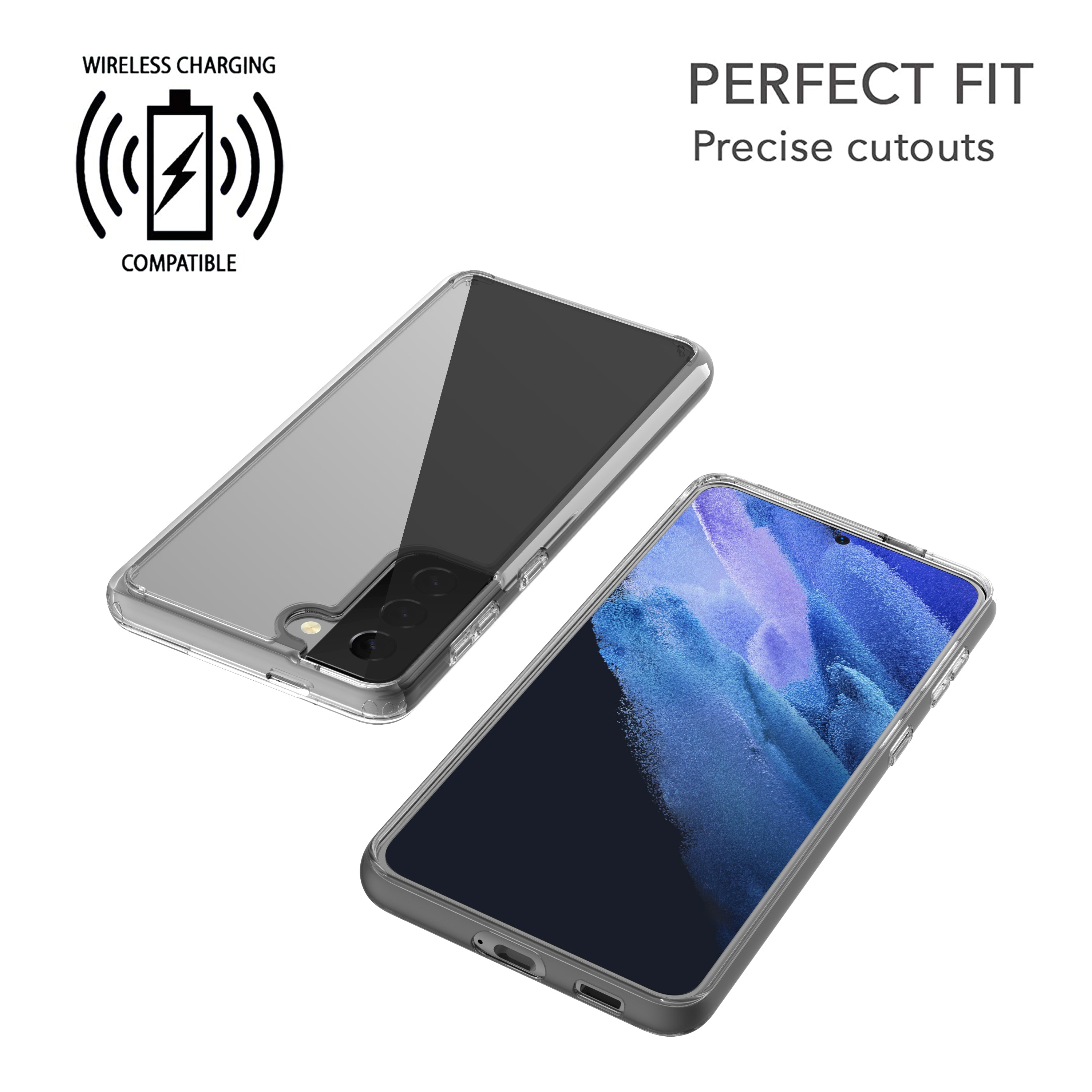 Luvvitt Clear View Hybrid Case for Samsung Galaxy S21 Ultra