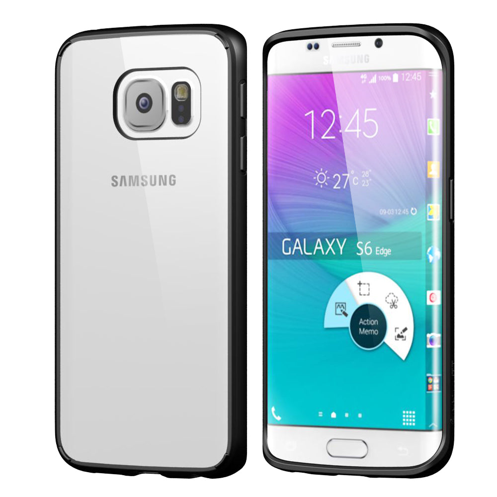 LUVVITT CLEARVIEW Galaxy S6 EDGE Case - Black