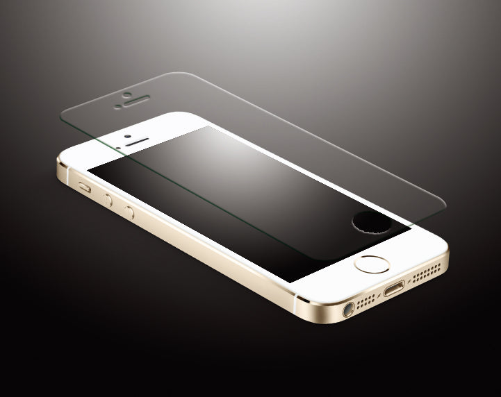 LUVVITT TEMPERED GLASS Screen Protector for iPhone 5 / 5S / 5C - Crystal Clear