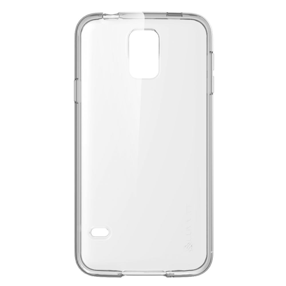 LUVVITT FROST Galaxy S5 Case | Soft Slim TPU Case for Galaxy S5 - Frost