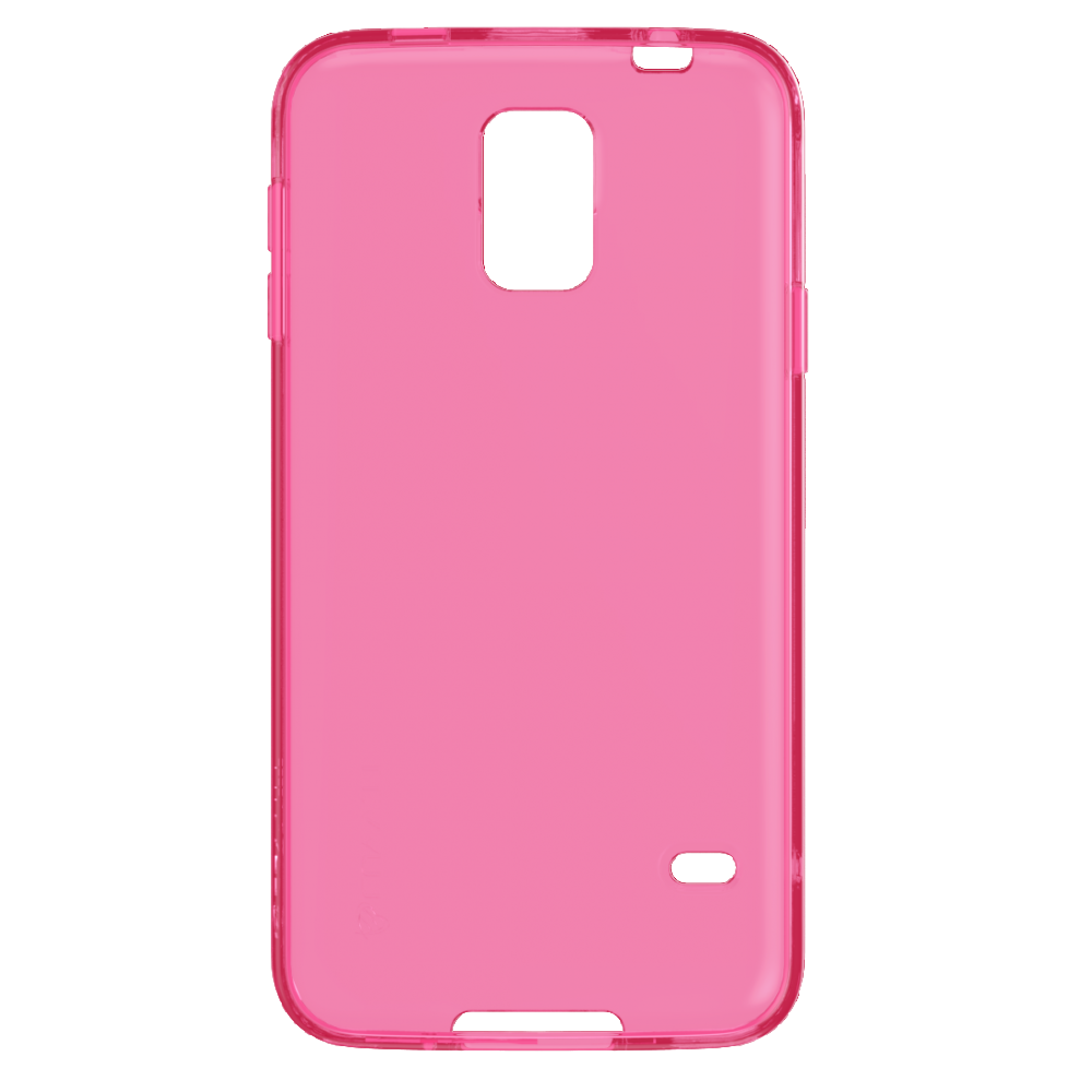 LUVVITT FROST Galaxy S5 Case | Soft Slim TPU Case for Galaxy S5 - Pink