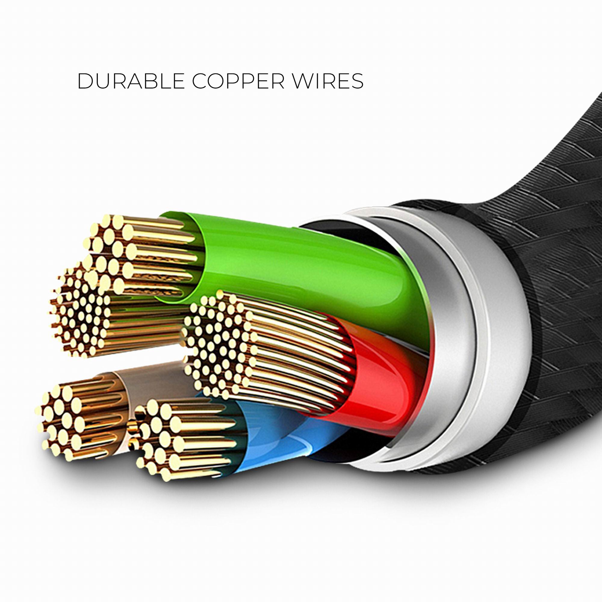 SUPER ARMOR Magnetic Electric Cable USB-C for MacBook Pro and Other Devices w Data Transfer