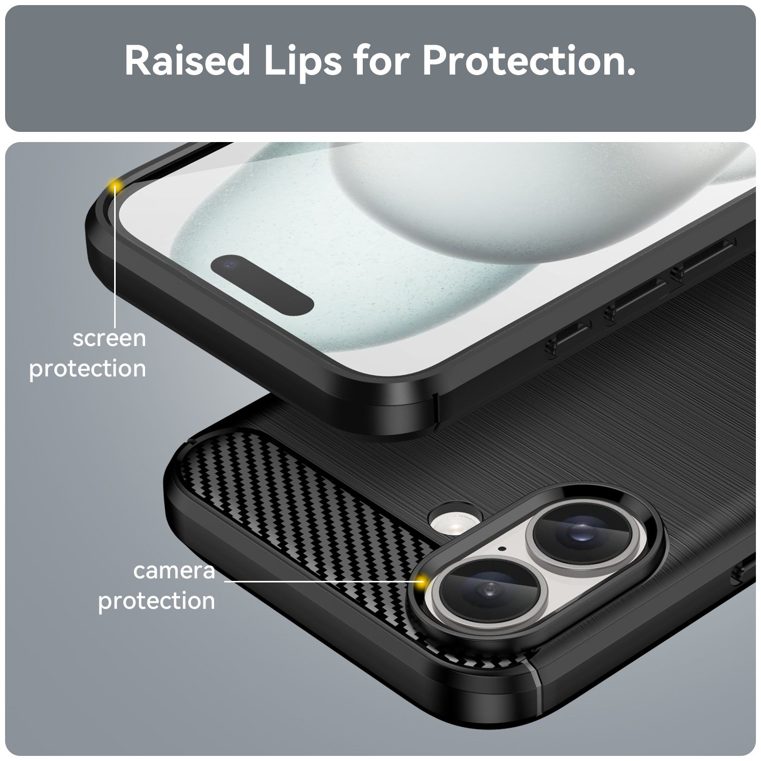 LUVVITT Sleek Armor Case for iPhone 16