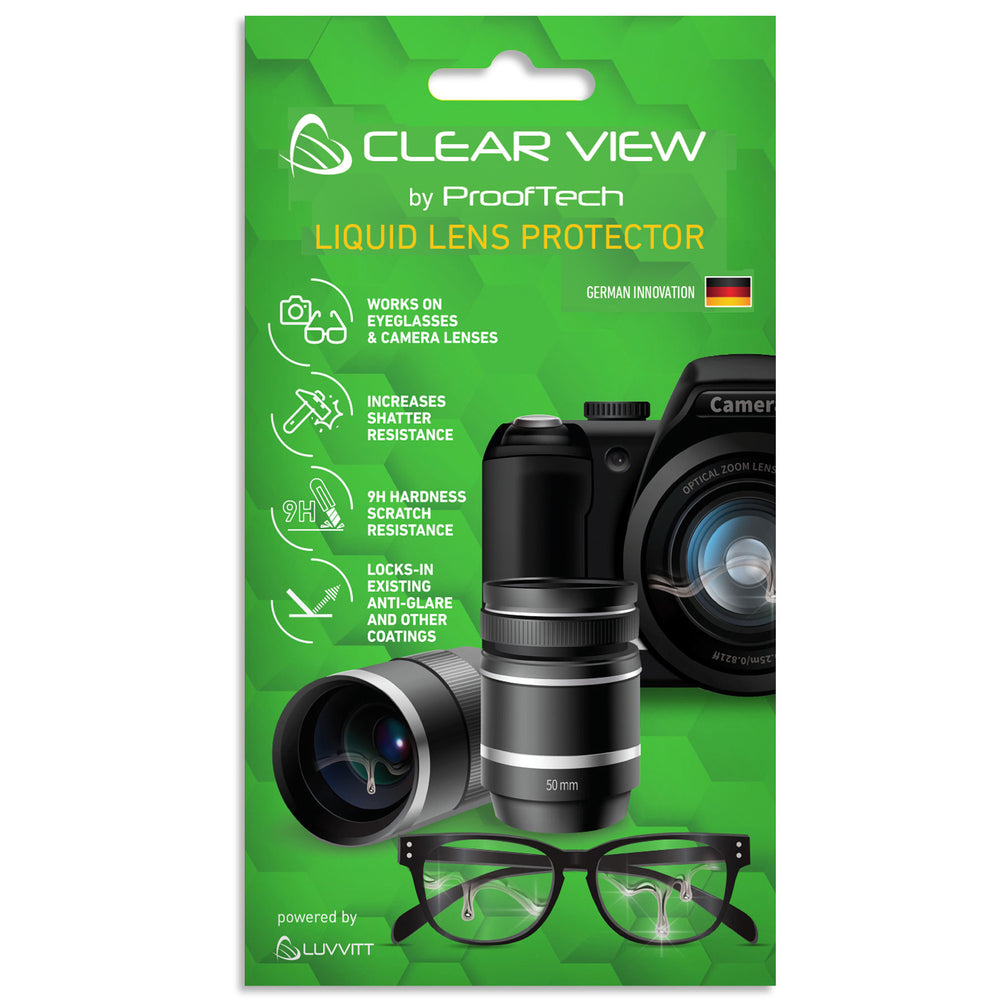 ClearView Liquid Lens Protector – Invisible Nano Coating for Eyeglasses ...