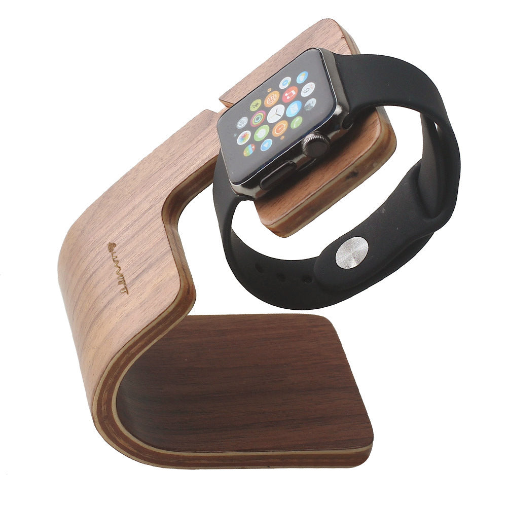 LUVVITT ARC Apple Watch Wood Charging Stand Docking Station LUV 1032